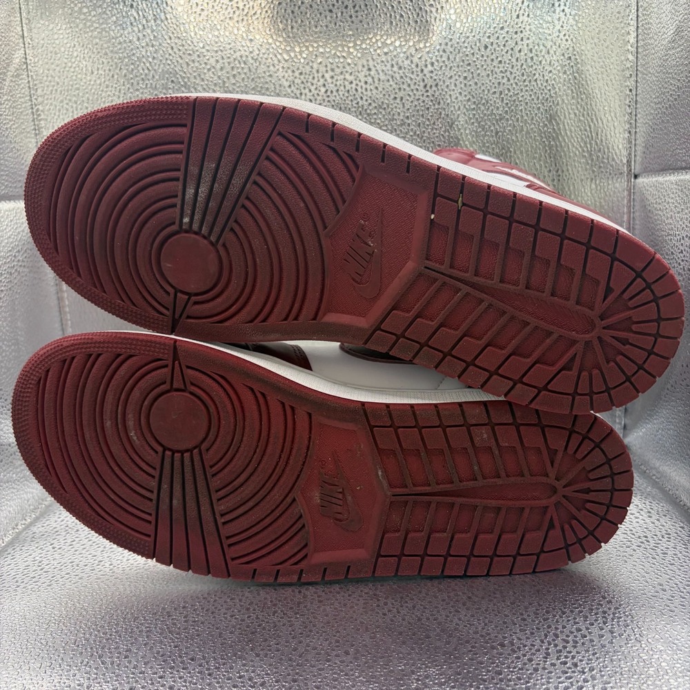 Size 11.5 Nike Air Jordan 1 Retro High OG Team Red White Mens Shoes DZ5485-160 - Picture 10 of 13